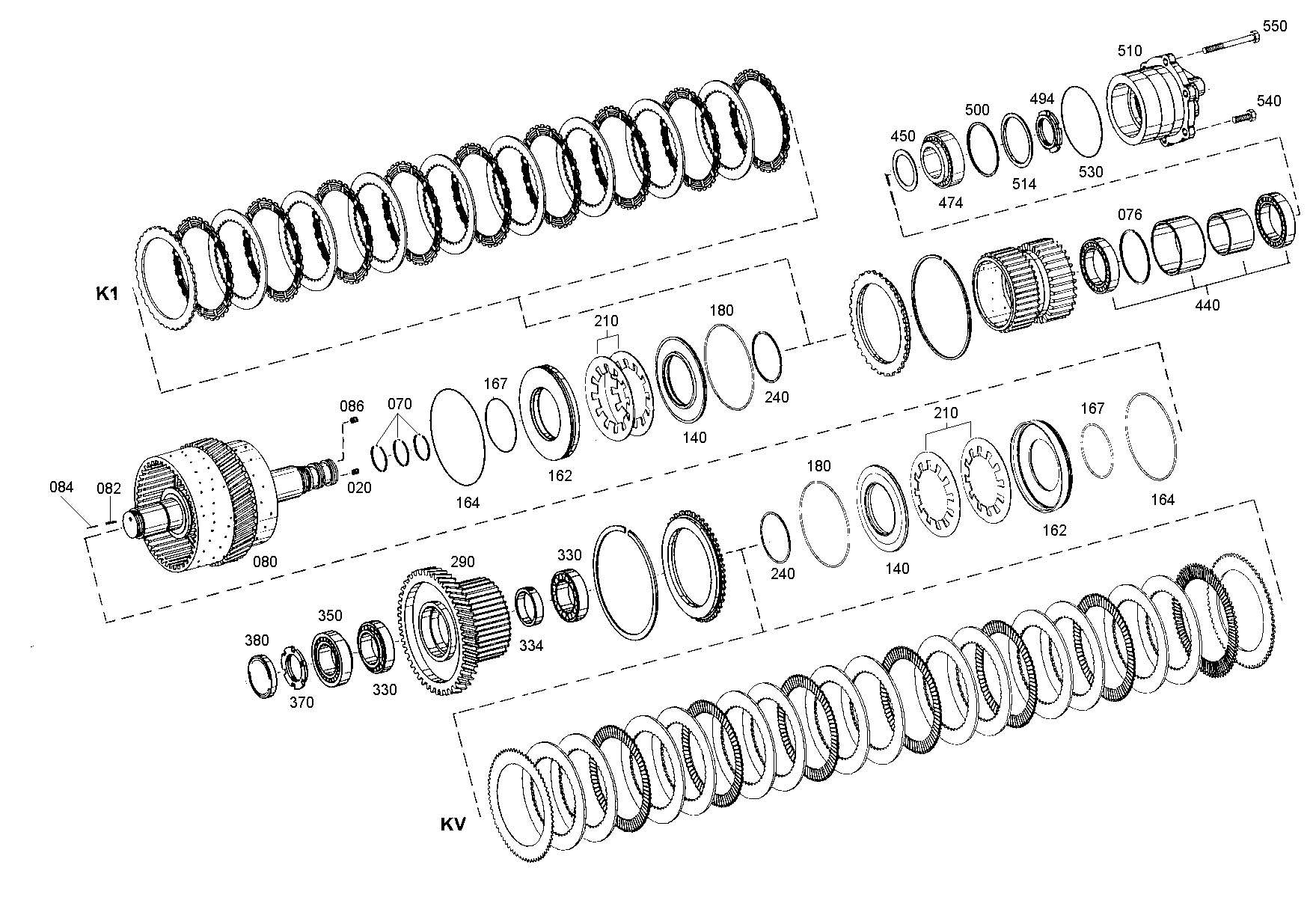 drawing for DOOSAN 504837 - DISC CARRIER (figure 5)