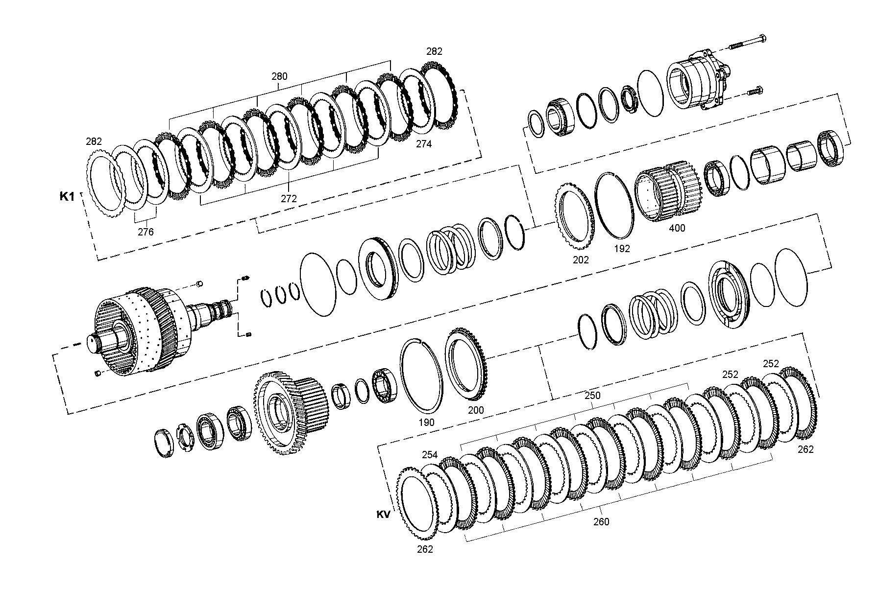 drawing for SCHOPF MASCHINENBAU GMBH 119442 - O.CLUTCH DISC (figure 5)