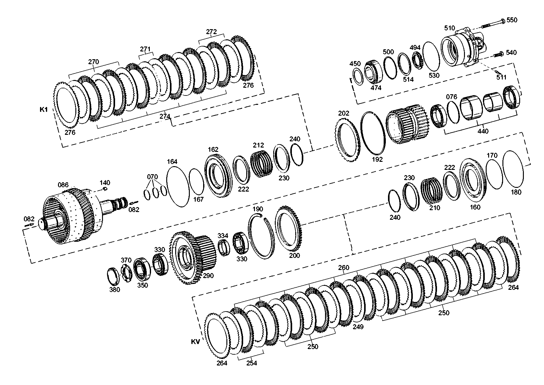 drawing for DOOSAN K9000034 - SPUR GEAR (figure 1)