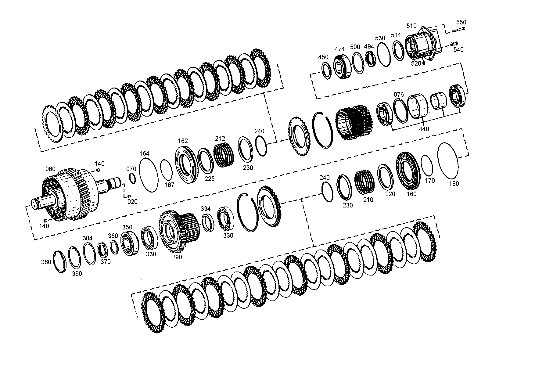 drawing for JOHN DEERE T168802 - SLOTTED NUT (figure 2)