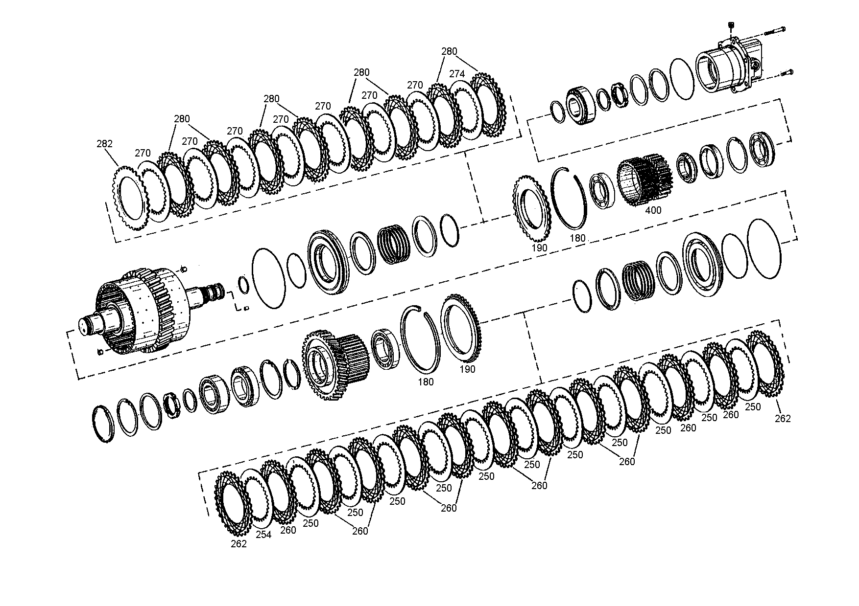 drawing for DOOSAN 352152 - I.CLUTCH DISC (figure 4)