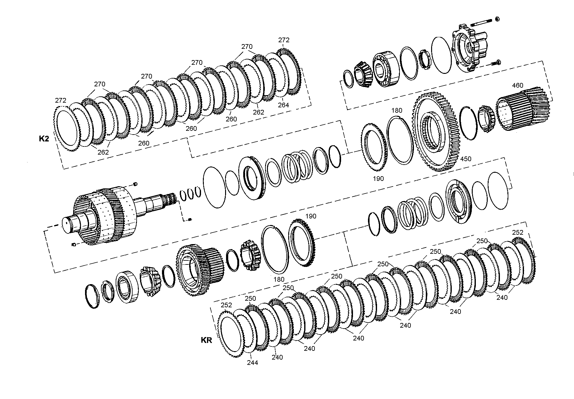 drawing for DOOSAN 352213 - GEAR (figure 1)