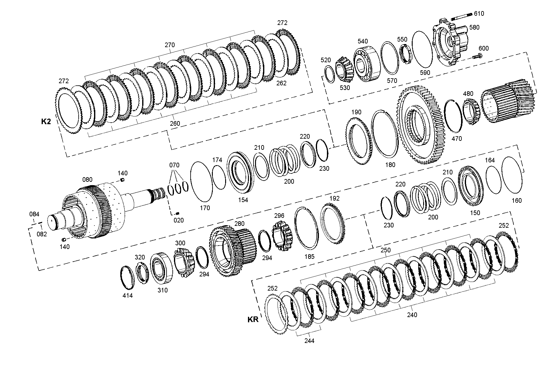 drawing for CNH NEW HOLLAND 905653R1 - SLOTTED NUT (figure 3)