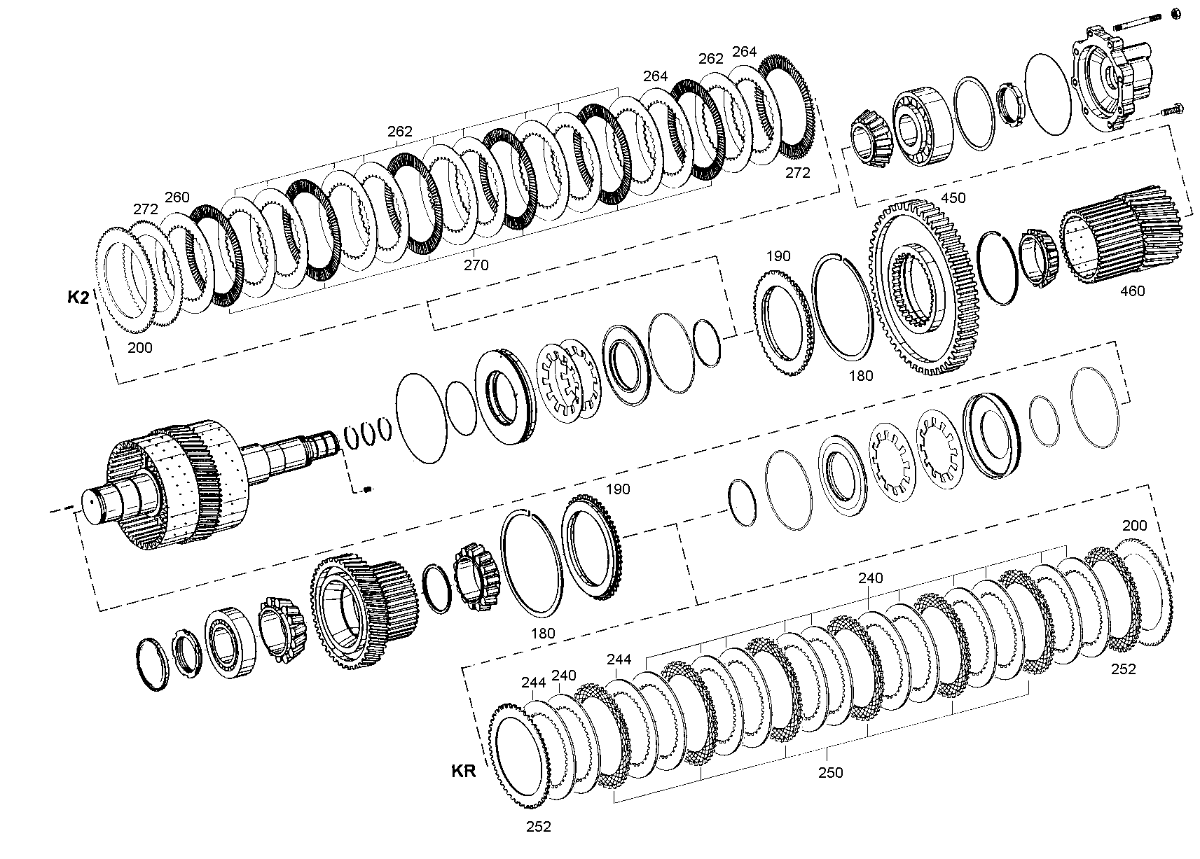 drawing for DOOSAN 352213 - GEAR (figure 5)