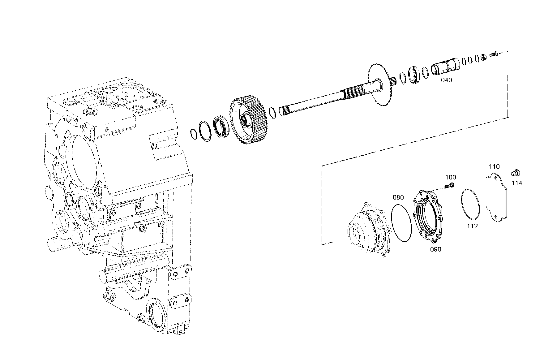 drawing for MAFI Transport-Systeme GmbH 000,630,2194 - PUMP FLANGE (figure 1)