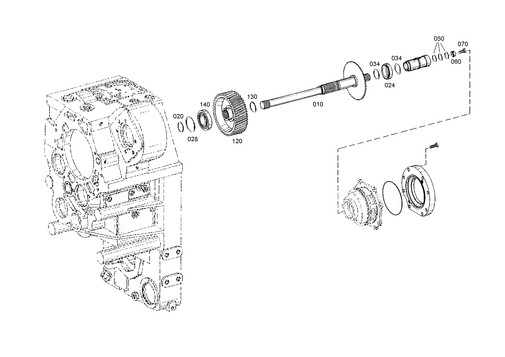 drawing for AGCO 35086000 - WASHER (figure 5)