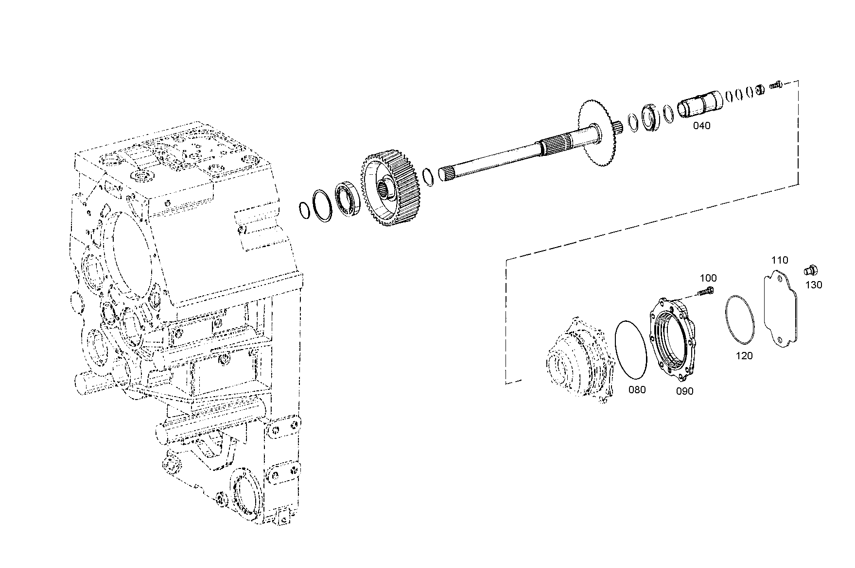 drawing for MAFI Transport-Systeme GmbH 000,630,2194 - PUMP FLANGE (figure 2)