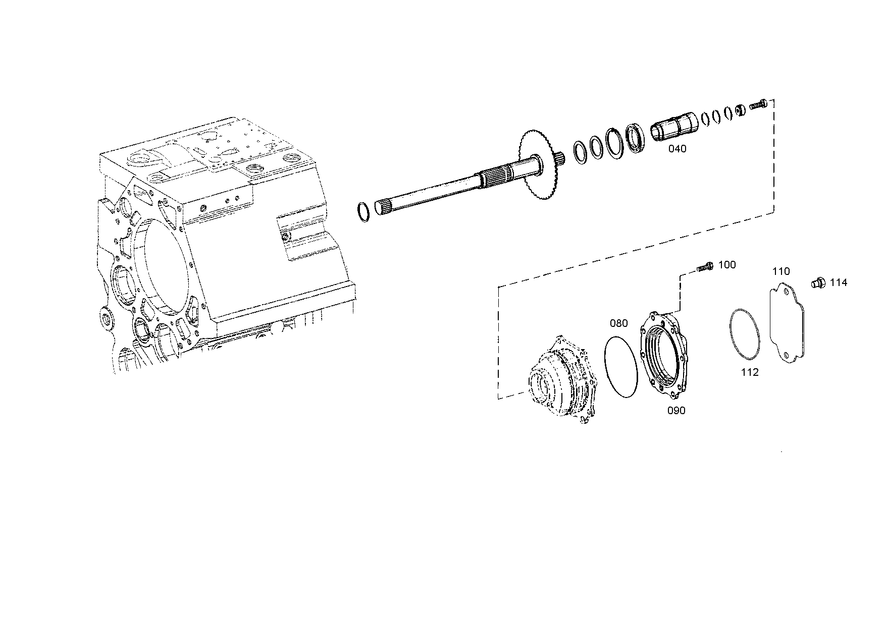 drawing for MAFI Transport-Systeme GmbH 000,630,2194 - PUMP FLANGE (figure 3)