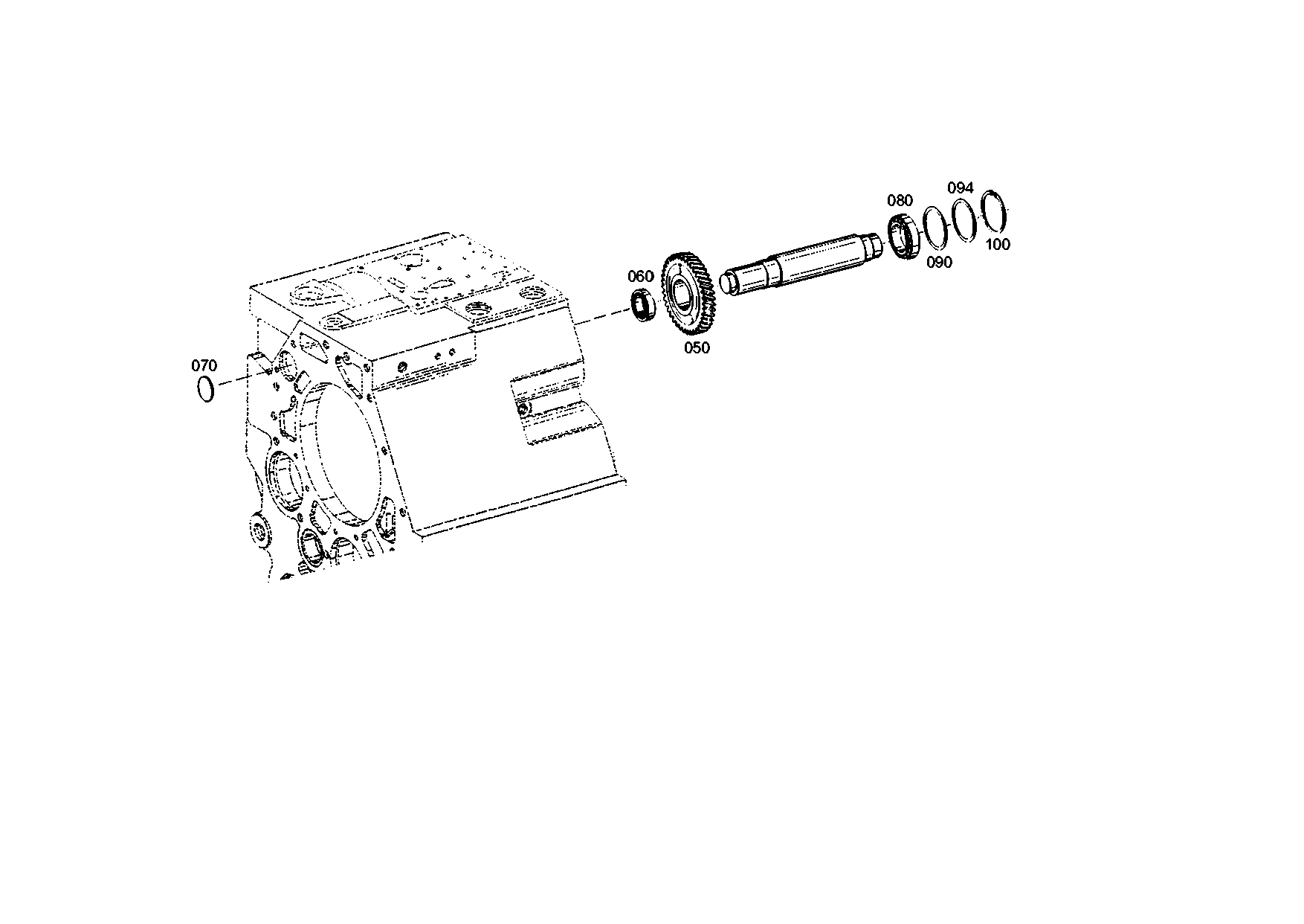 drawing for DOOSAN MX508811 - GEAR (figure 1)