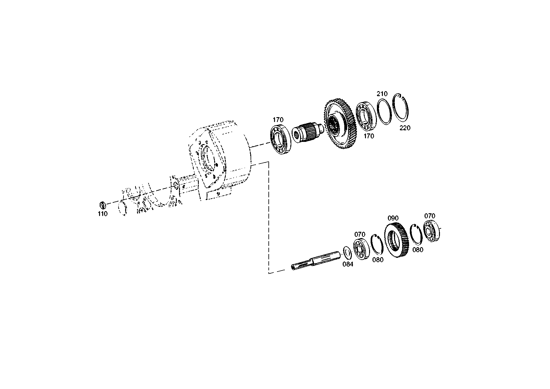 drawing for JAGUAR CARS LTD. 02JLM 685 - WASHER (figure 4)