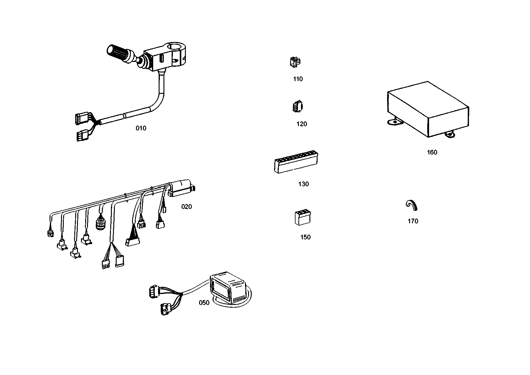drawing for DOOSAN 45496072 - RANGE SELECTOR (figure 2)