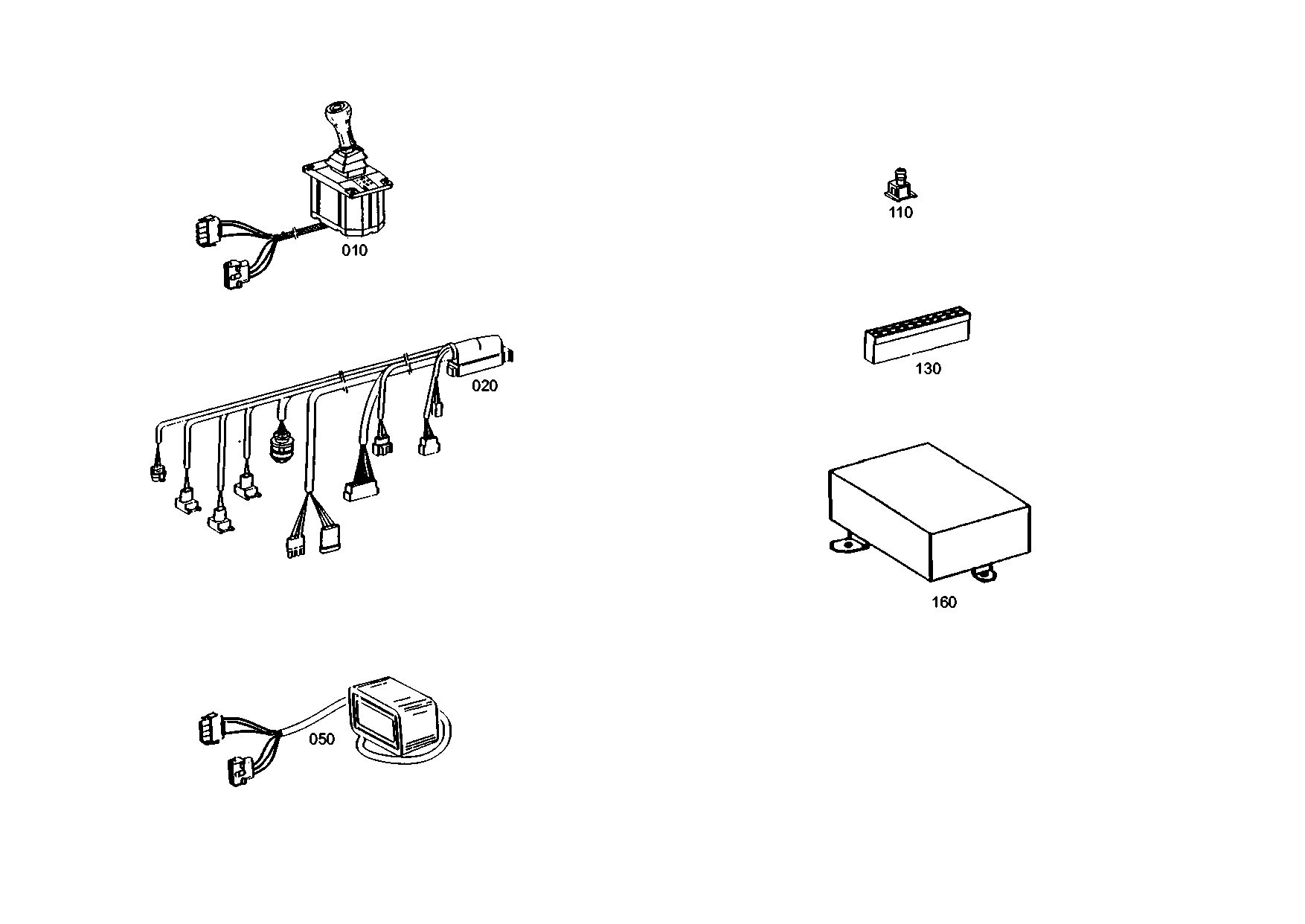 drawing for SCHOPF MASCHINENBAU GMBH 88290 - PLUG KIT (figure 1)