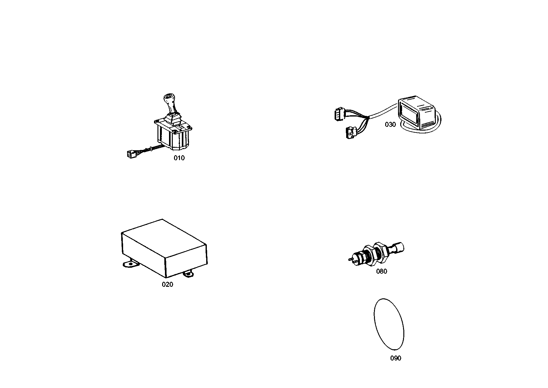 drawing for BERGMANN_MB 090181040900 - RANGE SELECTOR (figure 1)