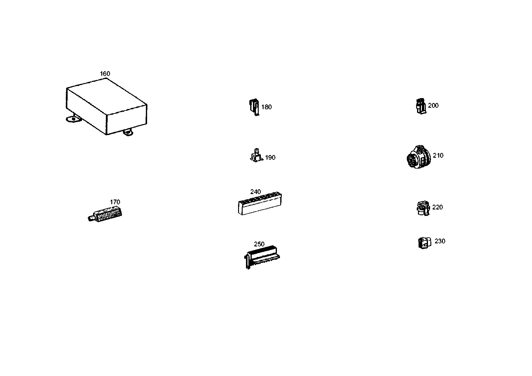 drawing for SCHOPF MASCHINENBAU GMBH 88290 - PLUG KIT (figure 5)