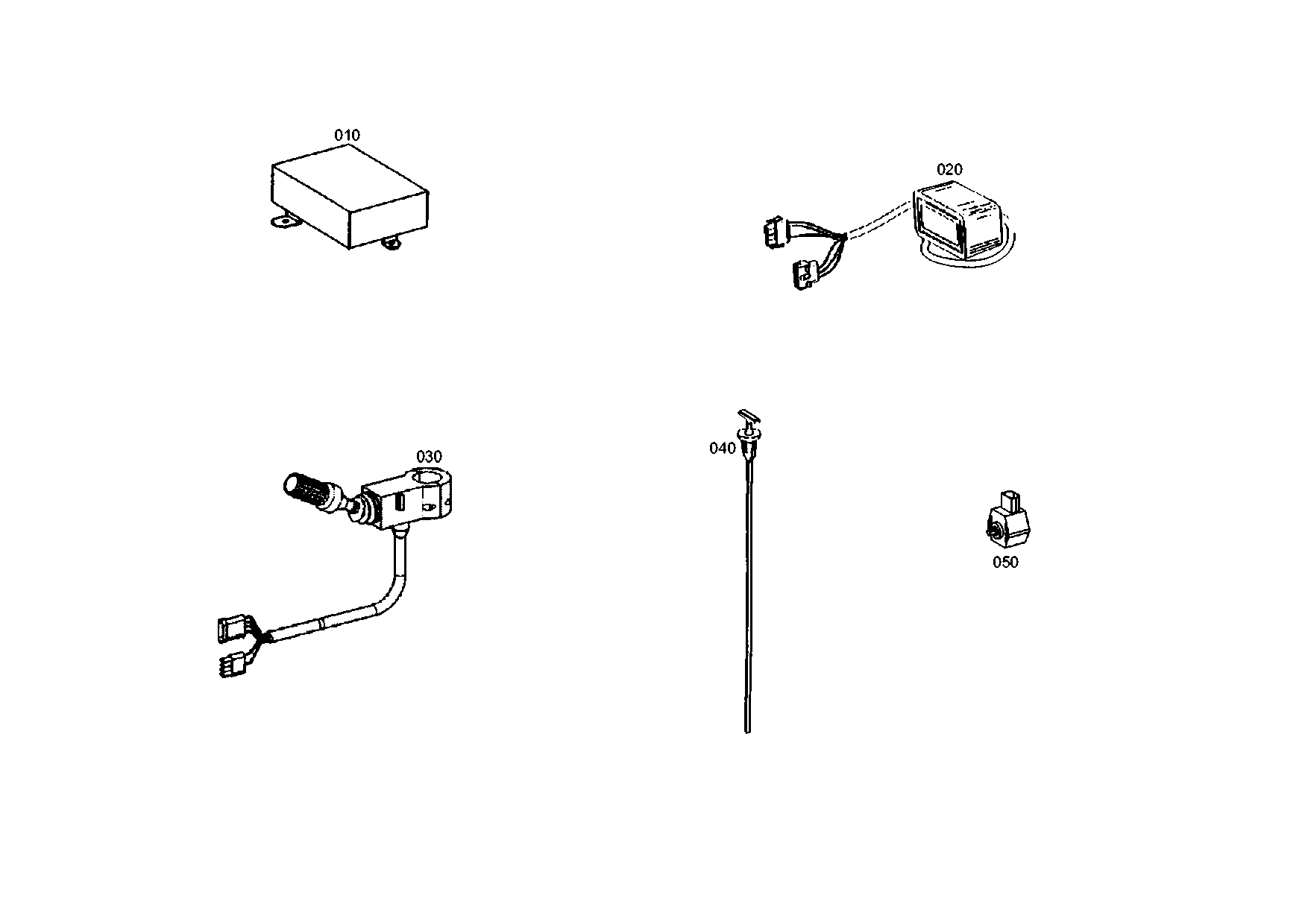 drawing for ZF 0750133041 - DISPLAY (figure 3)