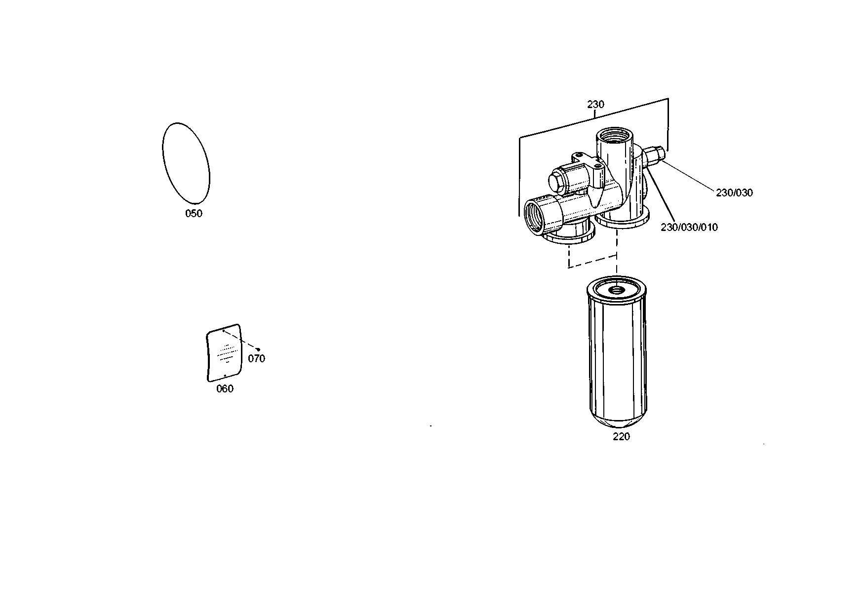 drawing for MANNESMANN-DEMAG BAUMASCHINEN 47157712 - TAPPET SWITCH (figure 1)