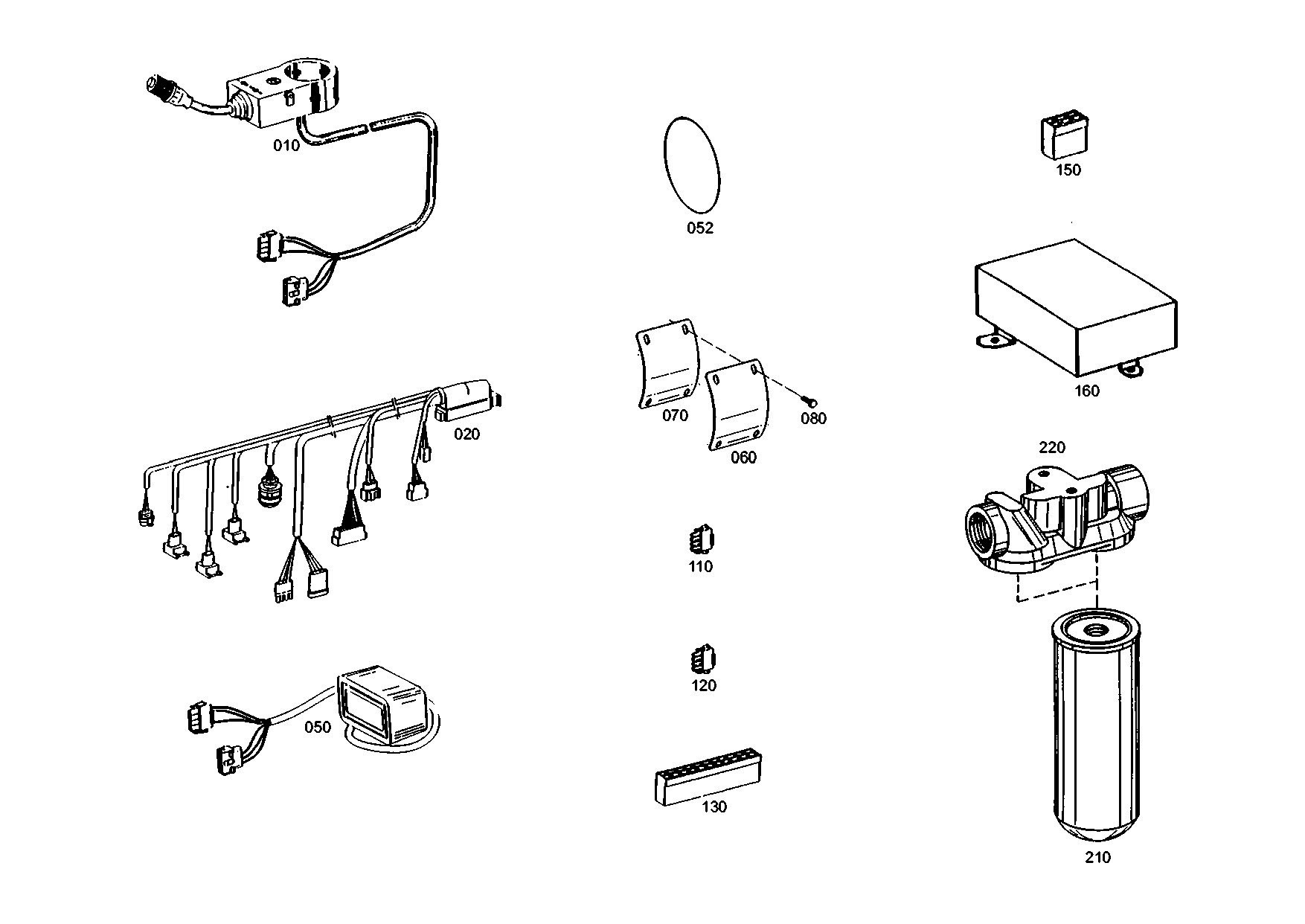 drawing for DOOSAN 352389 - FILTER HEAD (figure 4)