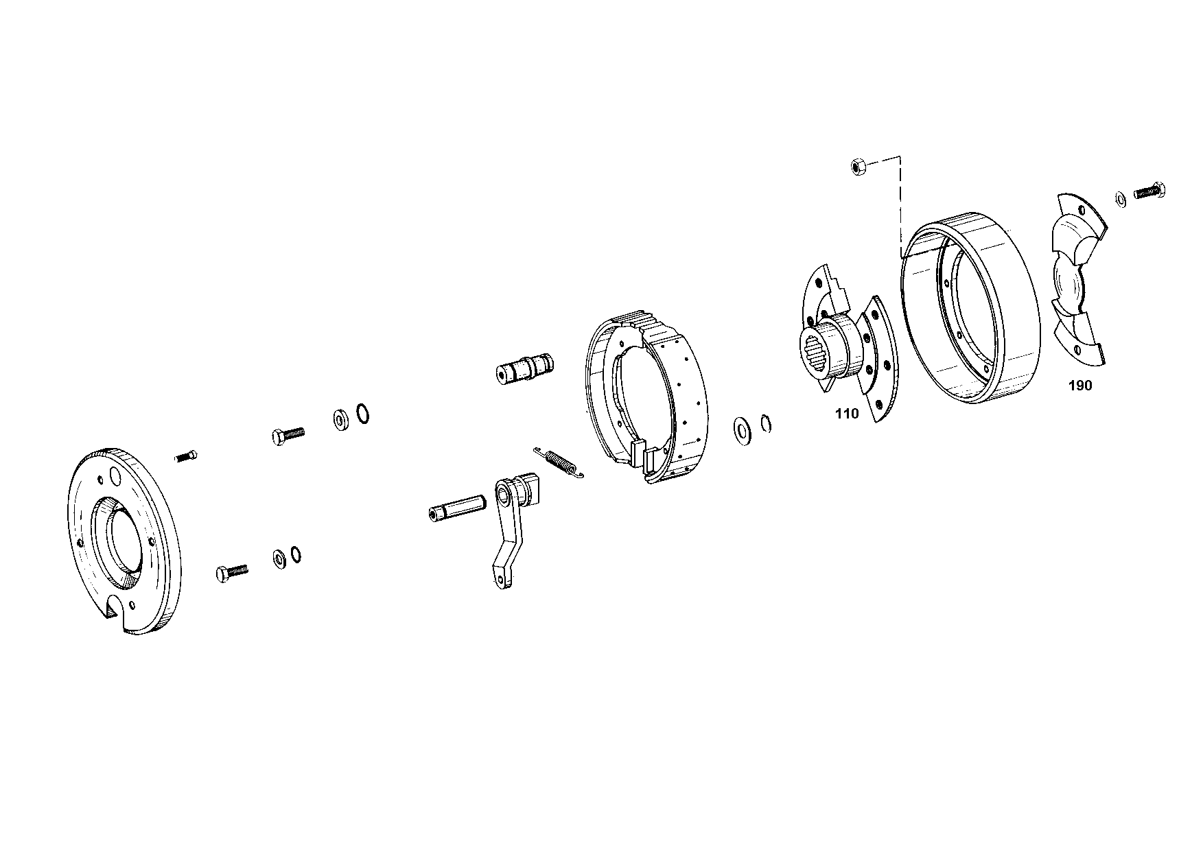 drawing for SCHOPF MASCHINENBAU GMBH 126085 - COVER PLATE (figure 4)