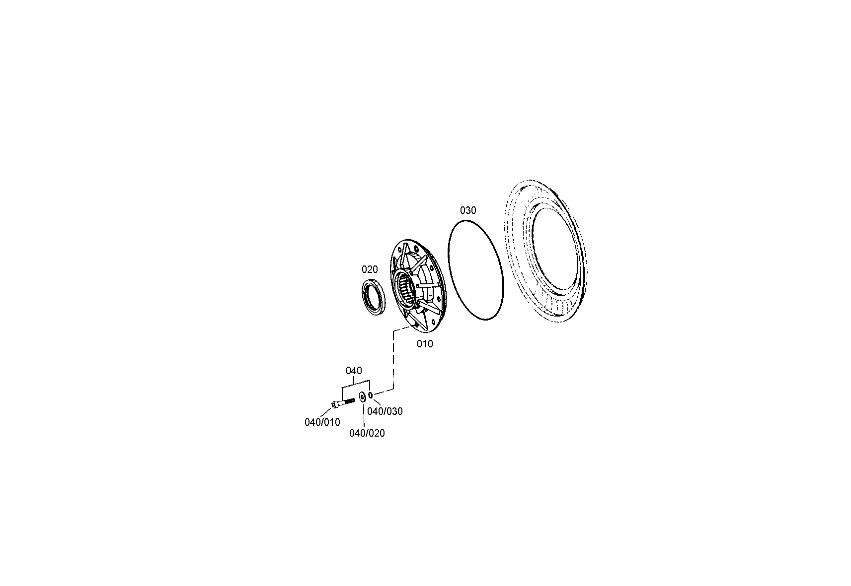 drawing for DEUTZ AG 04226928 - SHAFT SEAL (figure 3)