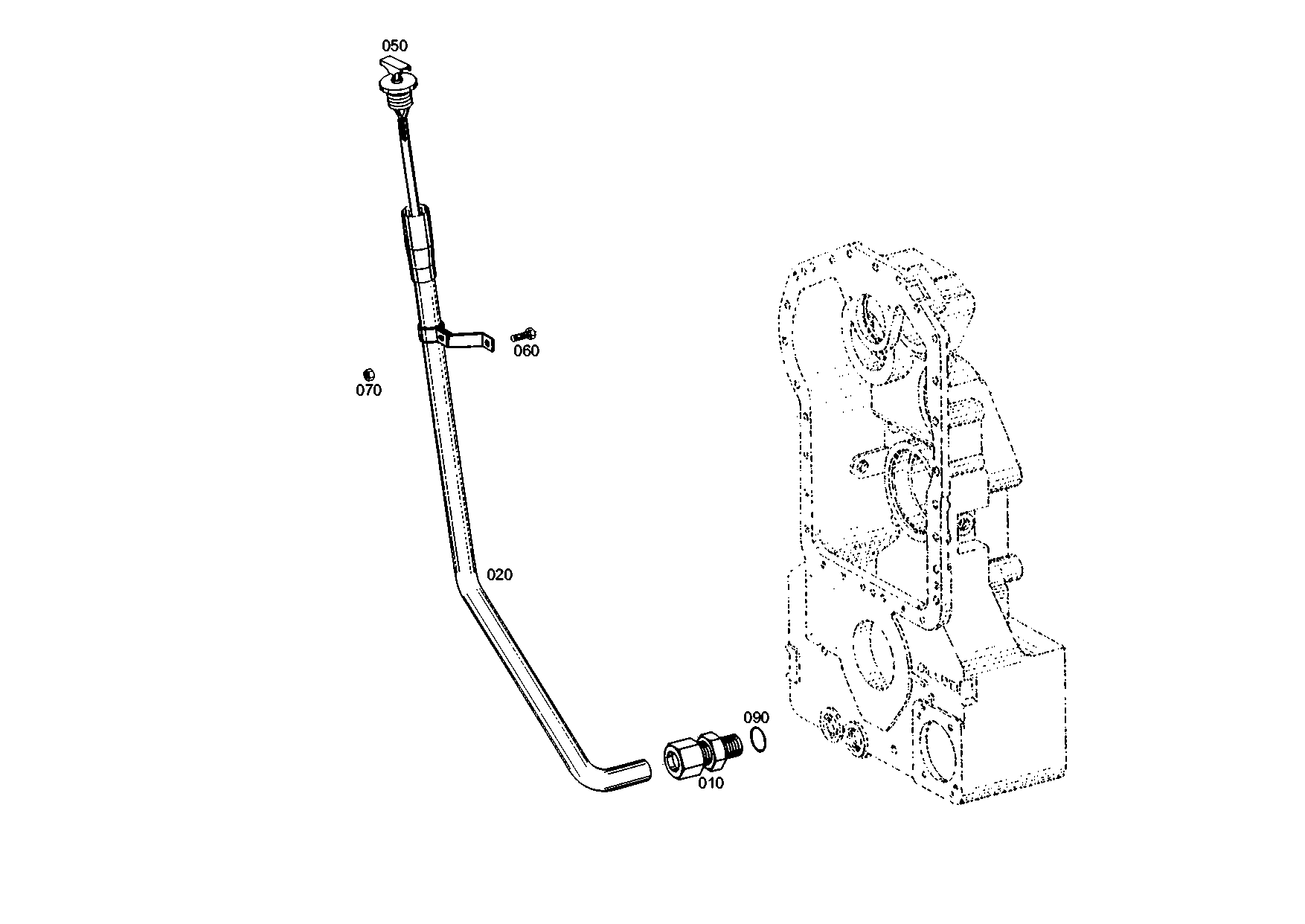 drawing for WELTE STAHL UND FAHRZEUGBAU 026.90022 - TUBE (figure 3)