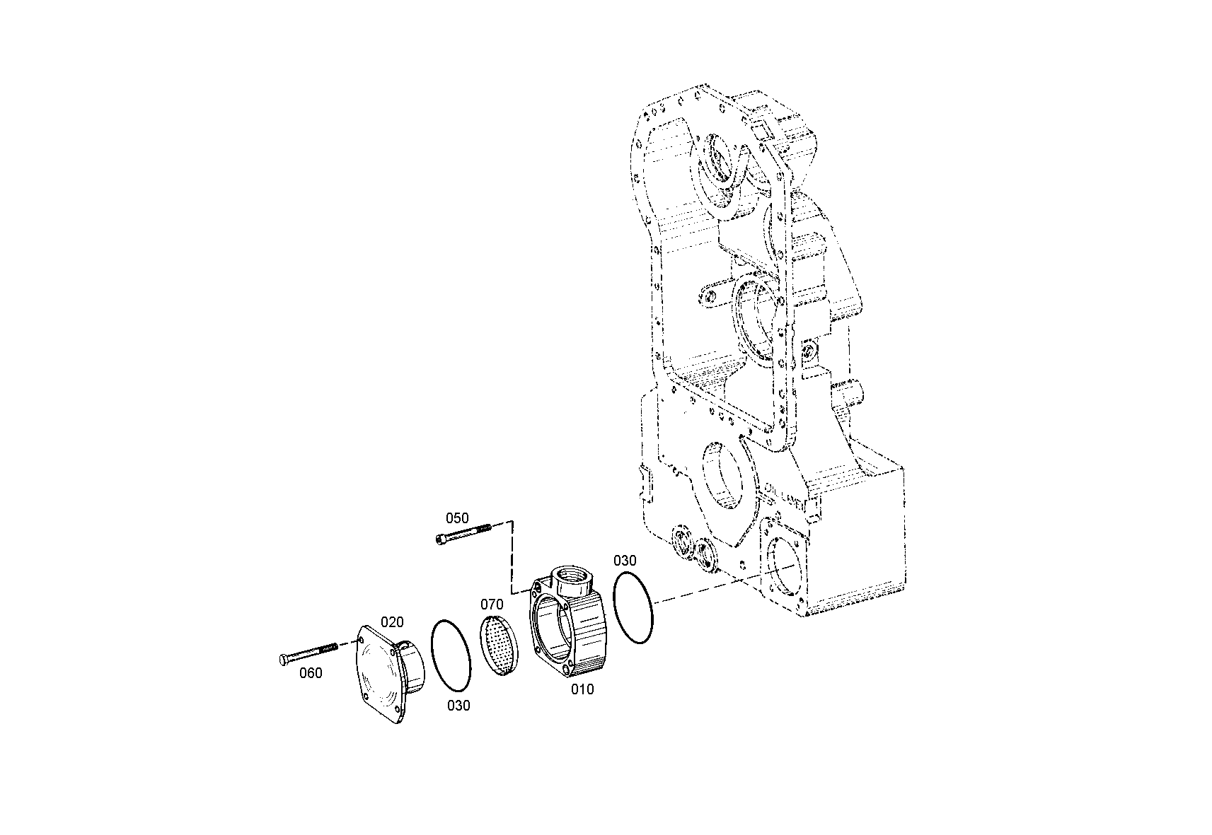 drawing for WELTE STAHL UND FAHRZEUGBAU 026.01830 - FILTER (figure 1)