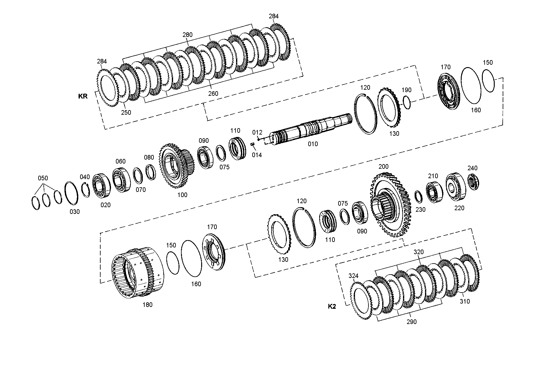 drawing for AGCO 35032200 - ROLLER BEARING (figure 3)