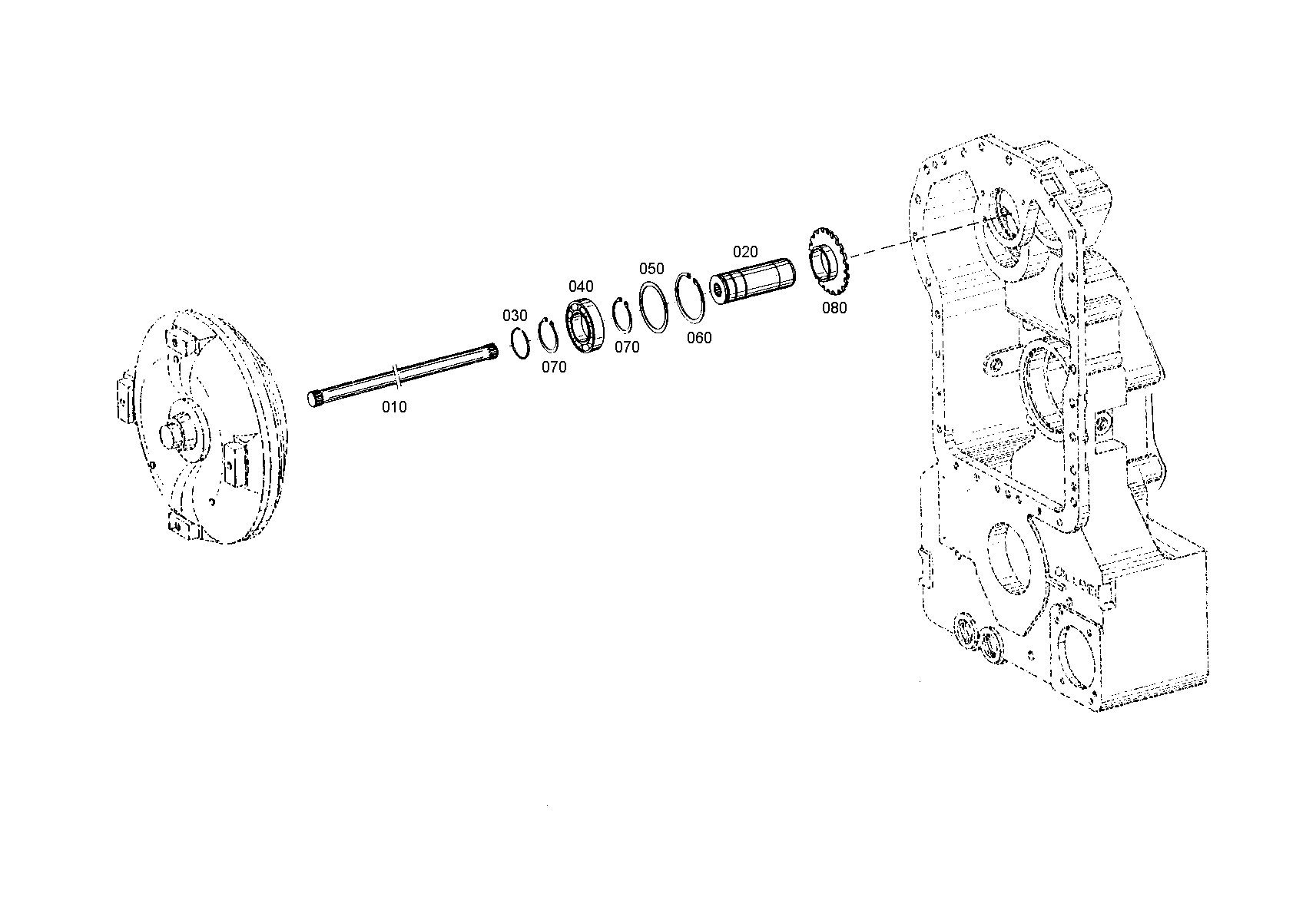 drawing for MANNESMANN-DEMAG BAUMASCHINEN 6089258 - PISTON RING (figure 5)