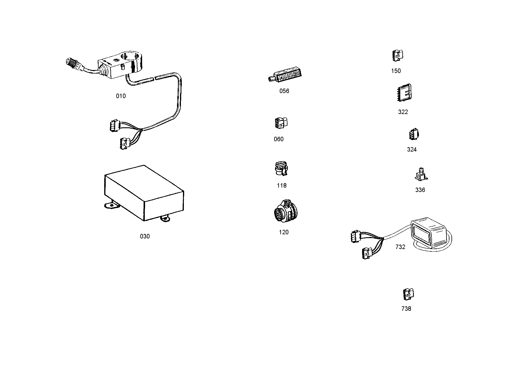drawing for BELL-SUEDAFRIKA 218 427 - PLUG KIT (figure 4)