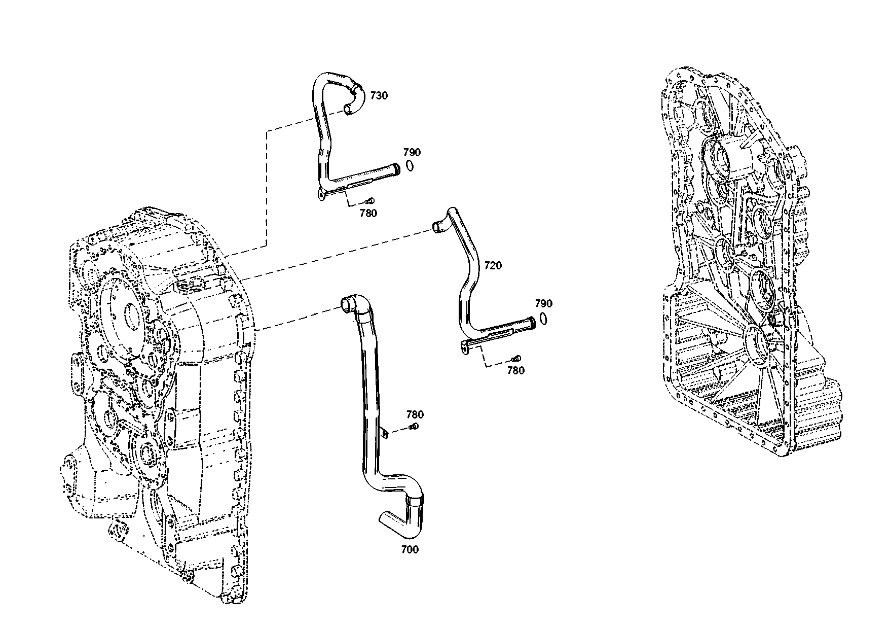 drawing for JOHN DEERE T172791 - SUCTION TUBE (figure 2)