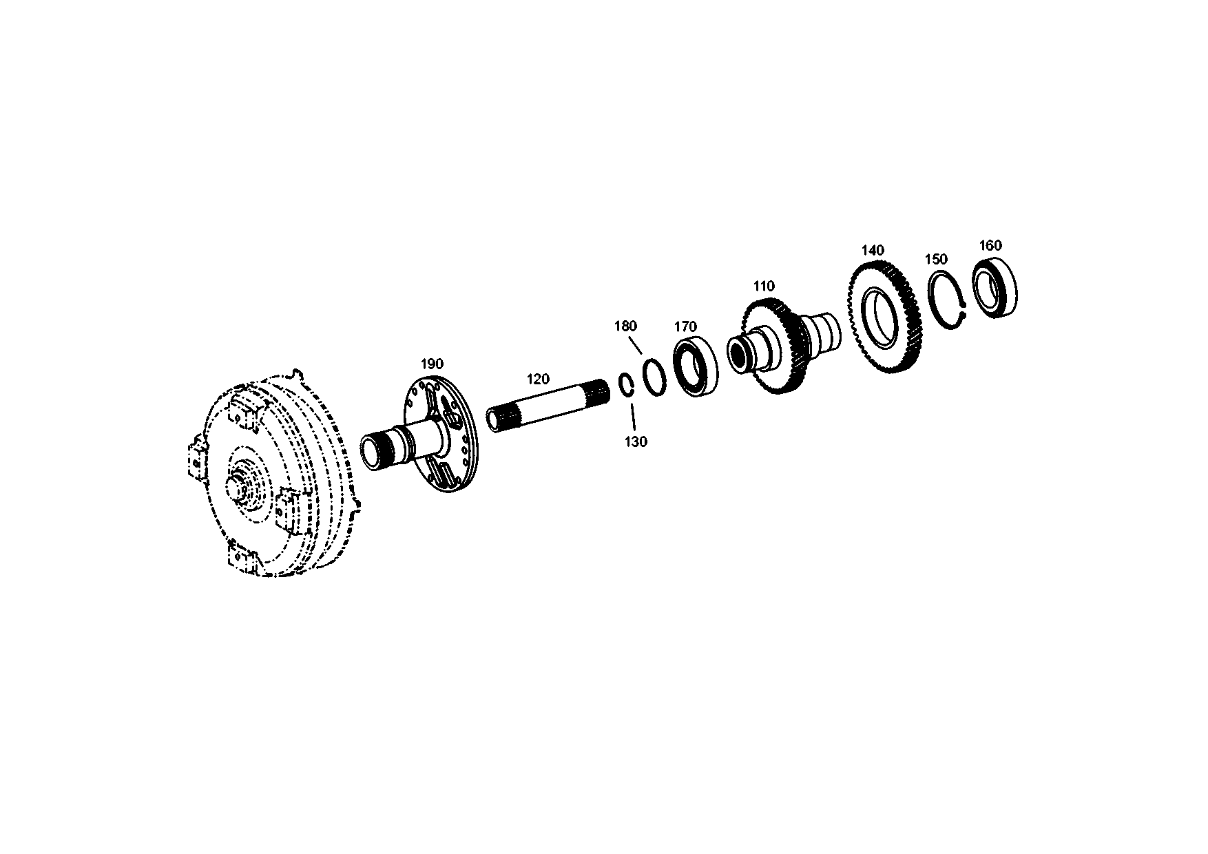 drawing for AGCO 75311391 - R-RING (figure 3)