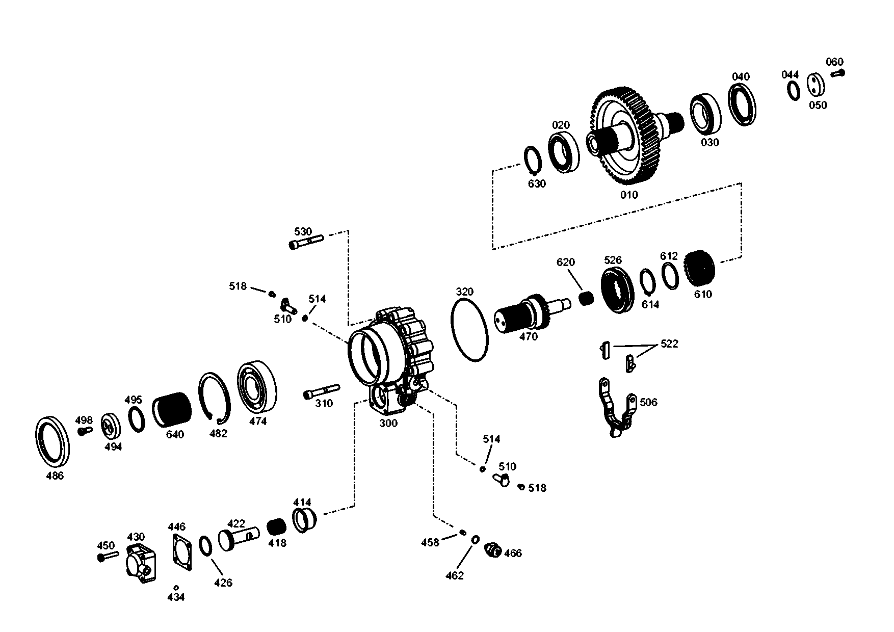drawing for MANNESMANN-DEMAG BAUMASCHINEN 47279912 - GEAR SHIFT FORK (figure 2)