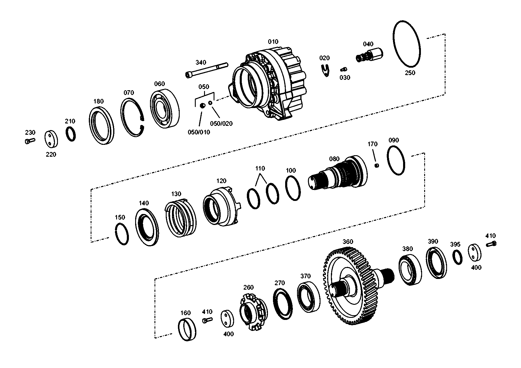 drawing for JOHN DEERE T173067 - SNAP RING (figure 1)