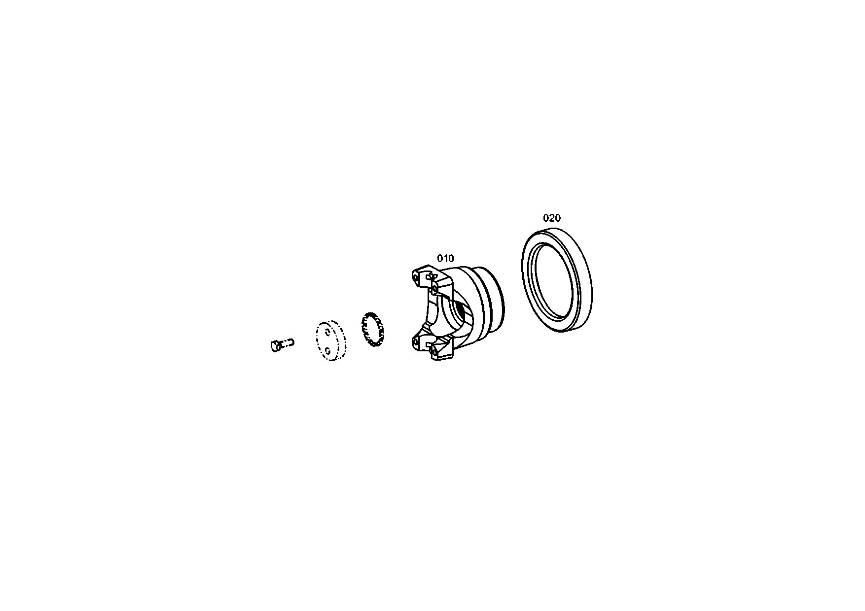 drawing for MANNESMANN-DEMAG BAUMASCHINEN 15274191 - SCREEN SHEET (figure 1)