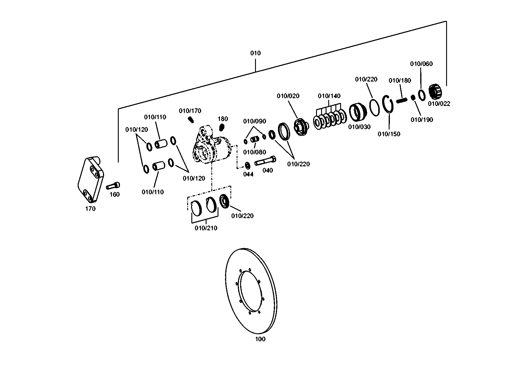 drawing for DOOSAN K9000599 - O-RING (figure 4)