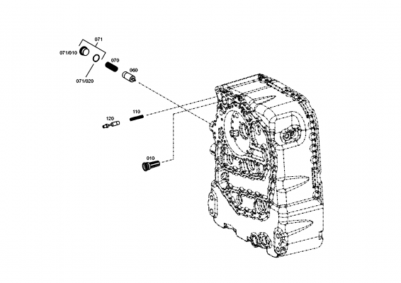drawing for Hyundai Construction Equipment ZGAQ-01874 - PISTON (figure 3)