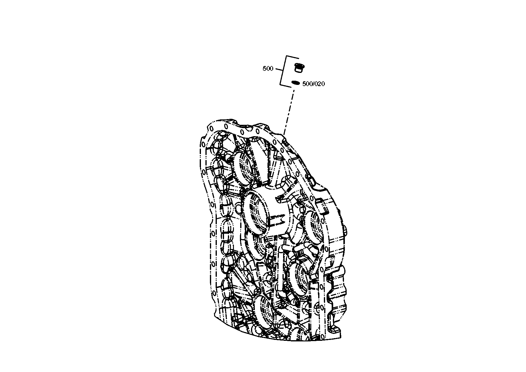 drawing for MANNESMANN-DEMAG BAUMASCHINEN 6089175 - O-RING (figure 5)