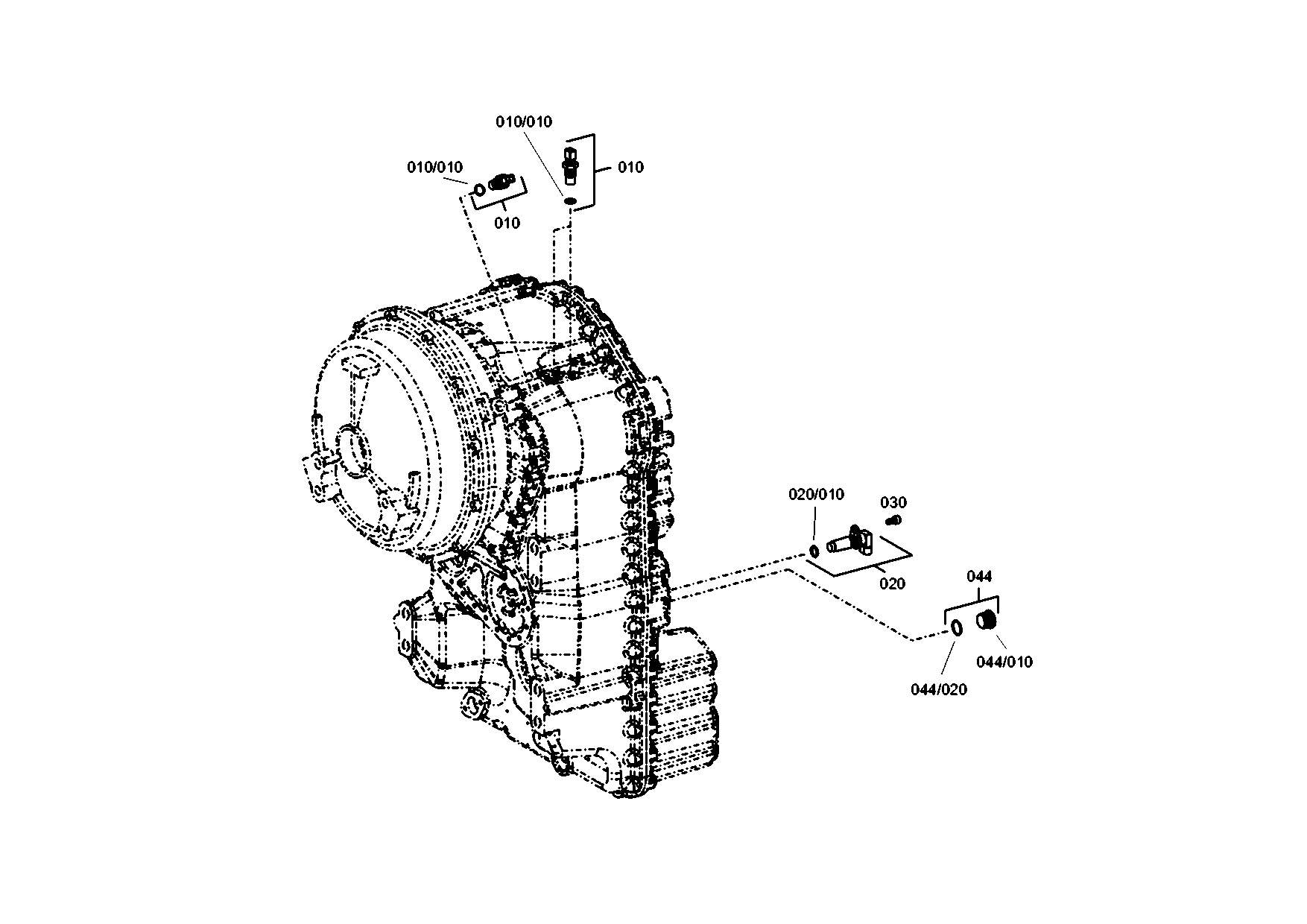 drawing for JOHN DEERE 15M7074 - SCREW PLUG (figure 4)