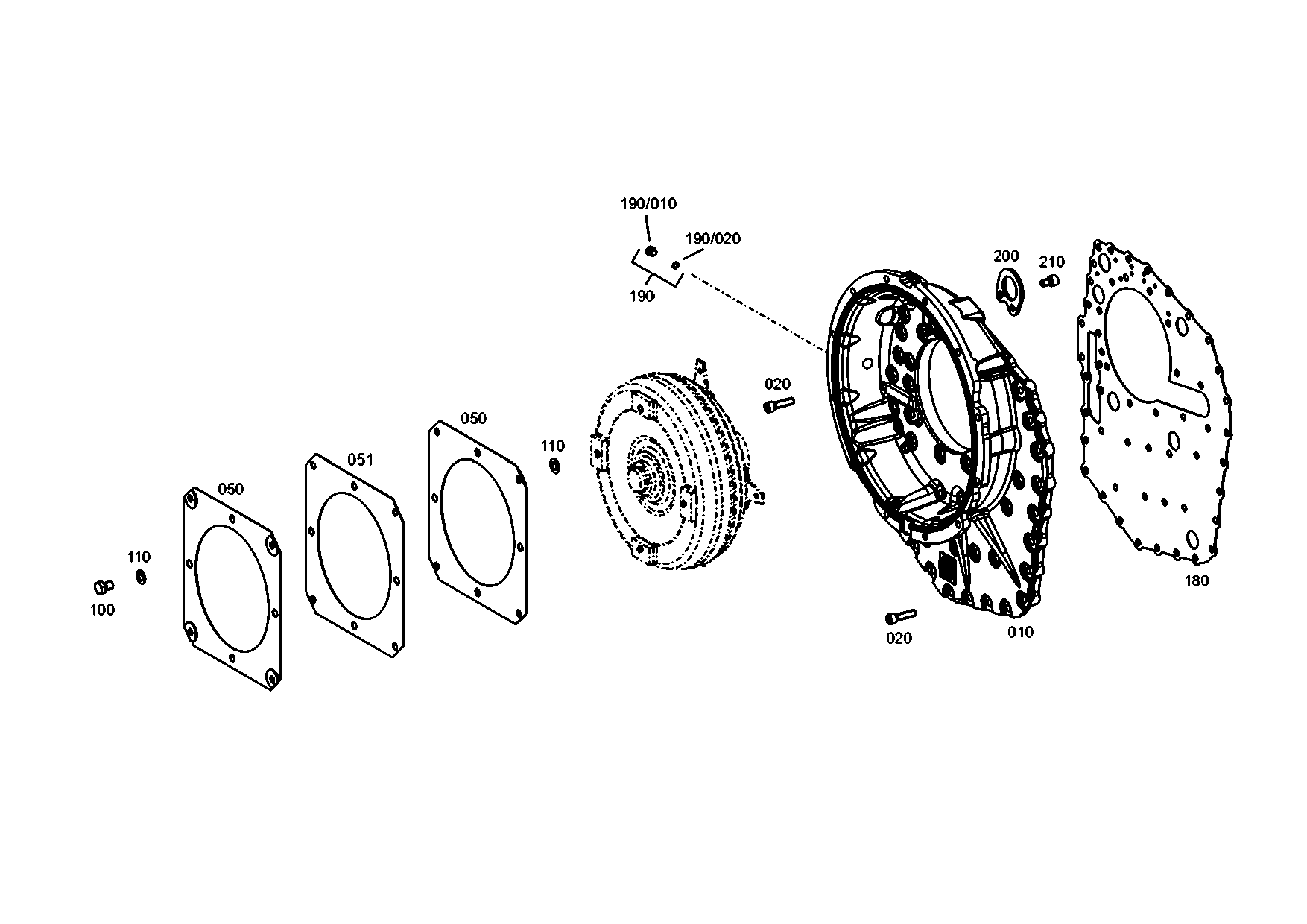 drawing for JOHN DEERE 0730105318 - THRUST WASHER (figure 5)