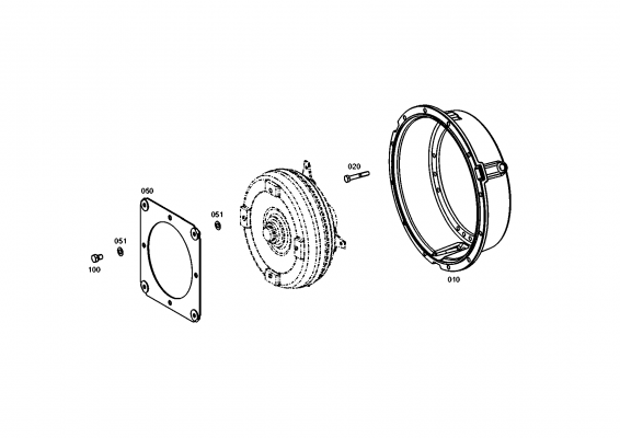 drawing for LINDE AG 14113011300 - DIAPHRAGM (figure 1)