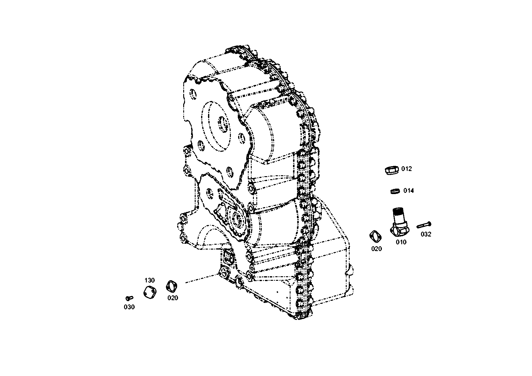 drawing for Hyundai Construction Equipment 0636010741 - HEXAGON SCREW (figure 4)