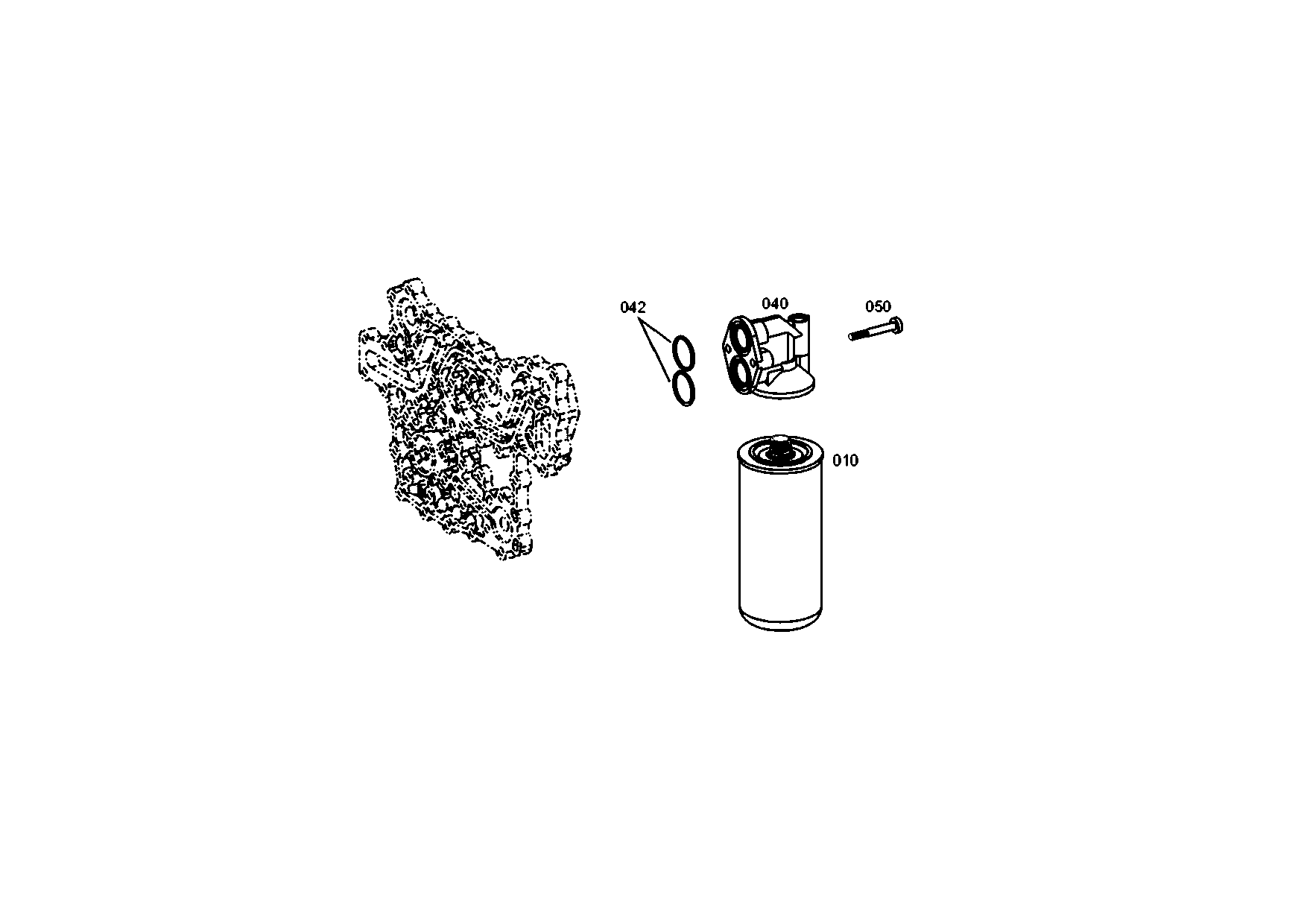 drawing for JOHN DEERE T172318 - O-RING (figure 3)