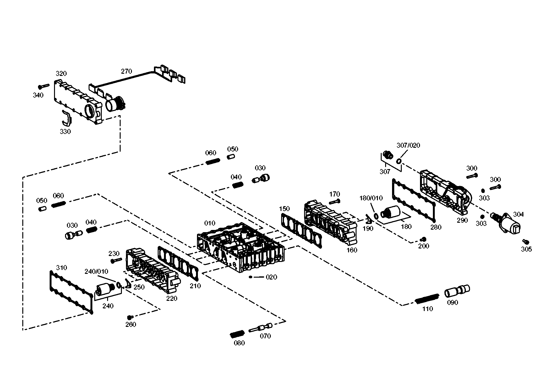 drawing for Hyundai Construction Equipment 4656-206-013 - BLOCK-VALVE (figure 3)
