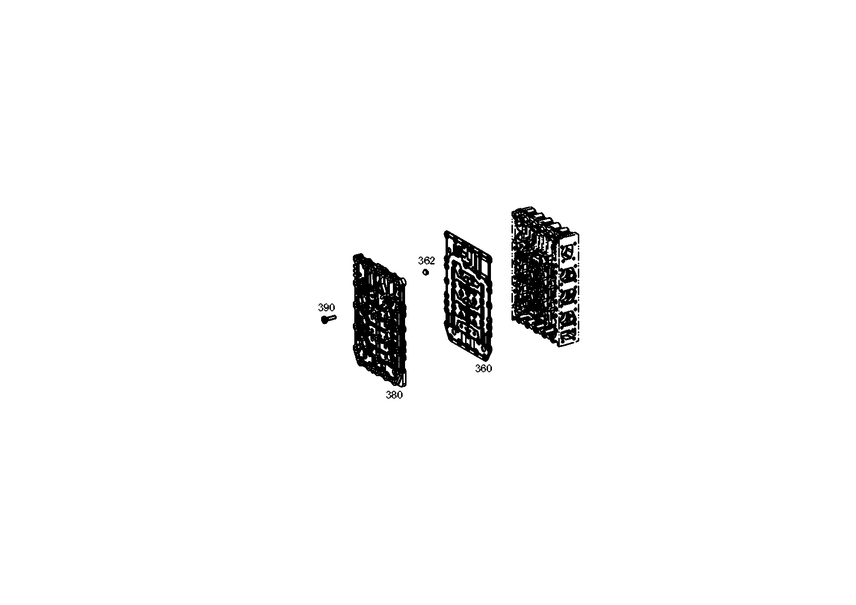 drawing for DOOSAN 41010500190 - SHIFT SYSTEM (figure 4)