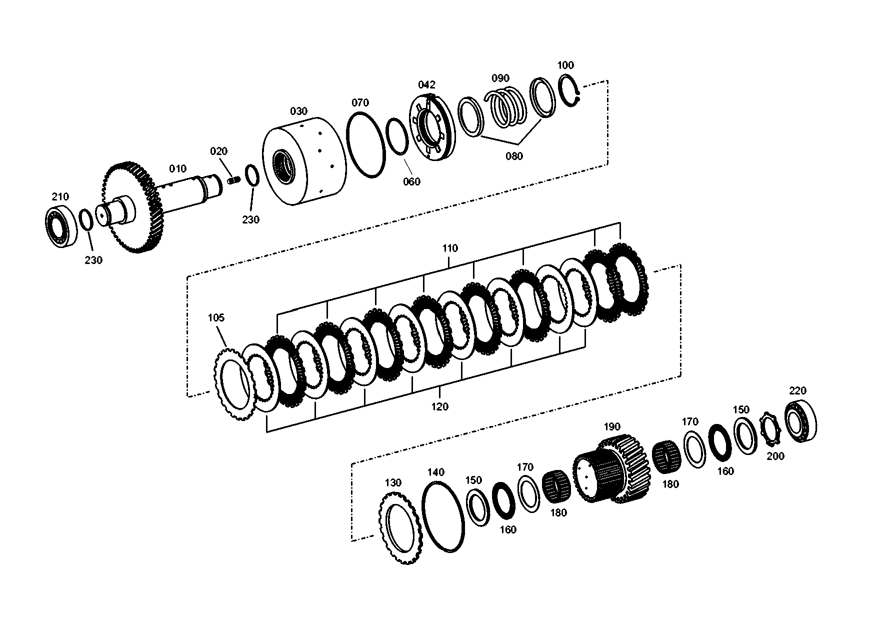 drawing for MANNESMANN-DEMAG BAUMASCHINEN 6089221 - SNAP RING (figure 2)