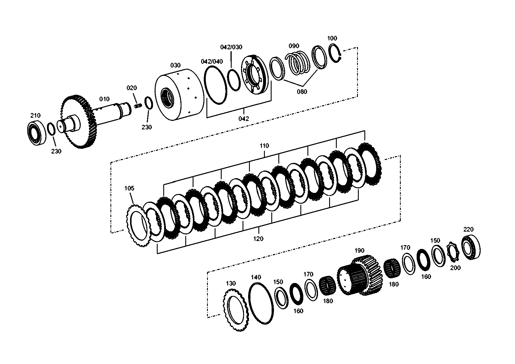 drawing for MANNESMANN-DEMAG BAUMASCHINEN 6089221 - SNAP RING (figure 5)