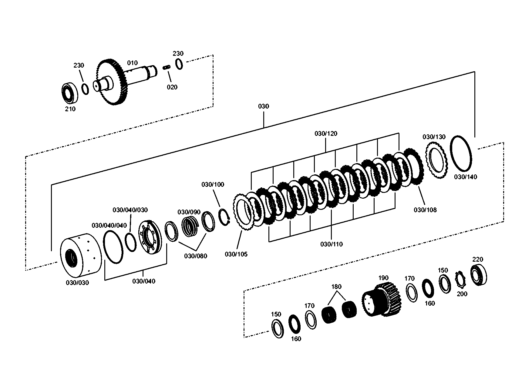 drawing for JOHN DEERE T180459 - IDLER (figure 1)