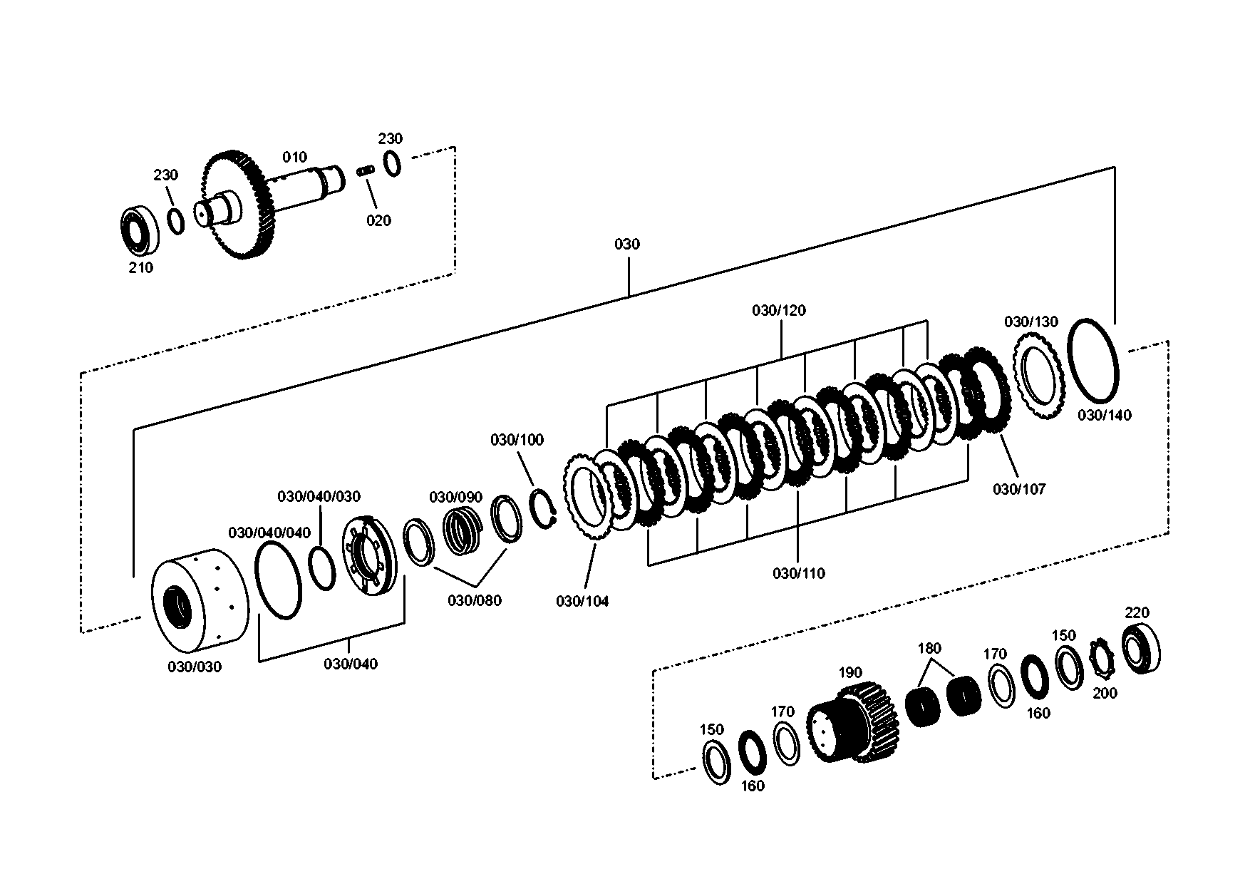 drawing for JOHN DEERE AT223239 - COUPLING (figure 2)