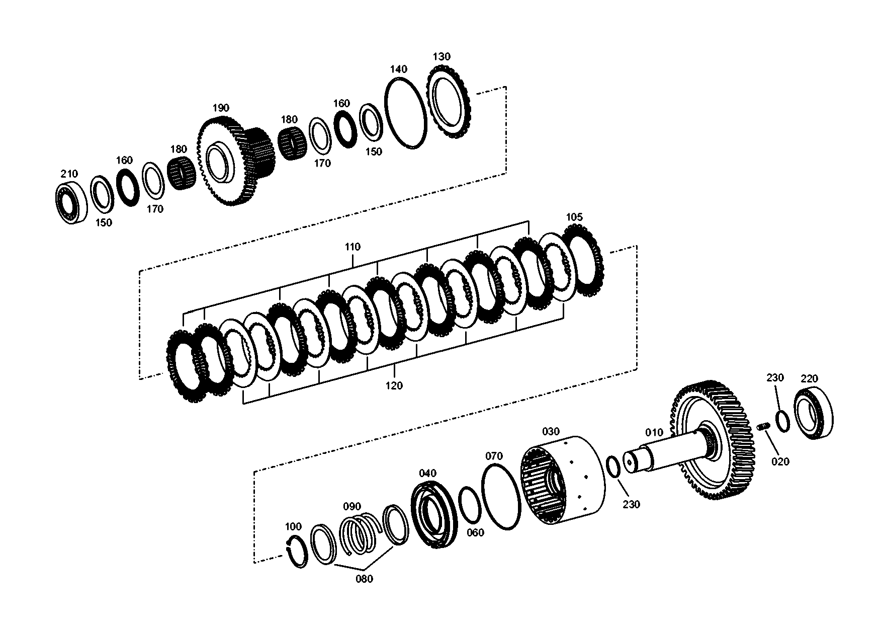drawing for VOLVO 832028100 - SHAFT (figure 2)