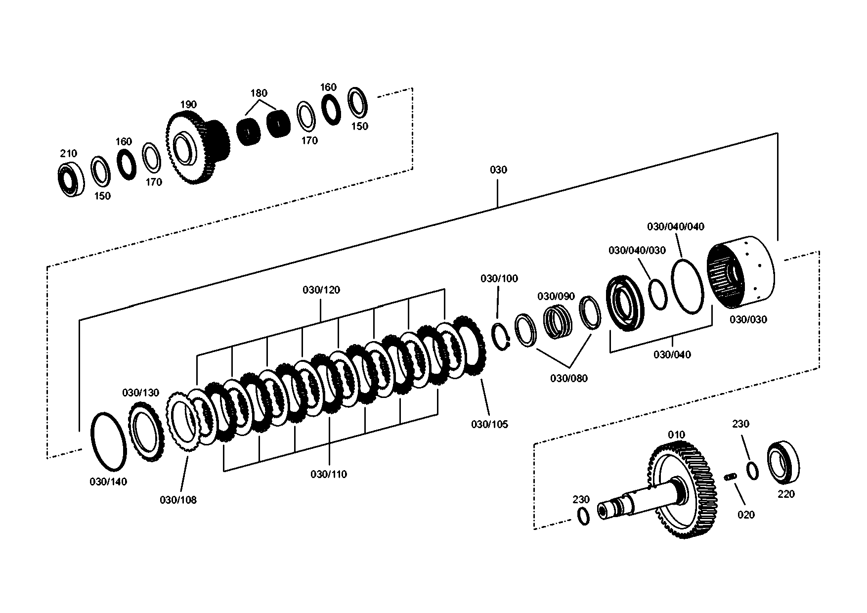 drawing for JOHN DEERE T294935 - TAPER ROLLER BEARING (figure 2)