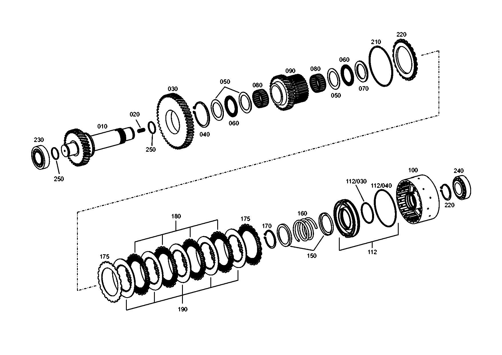 drawing for JOHN DEERE T171220 - DISC CARRIER (figure 2)